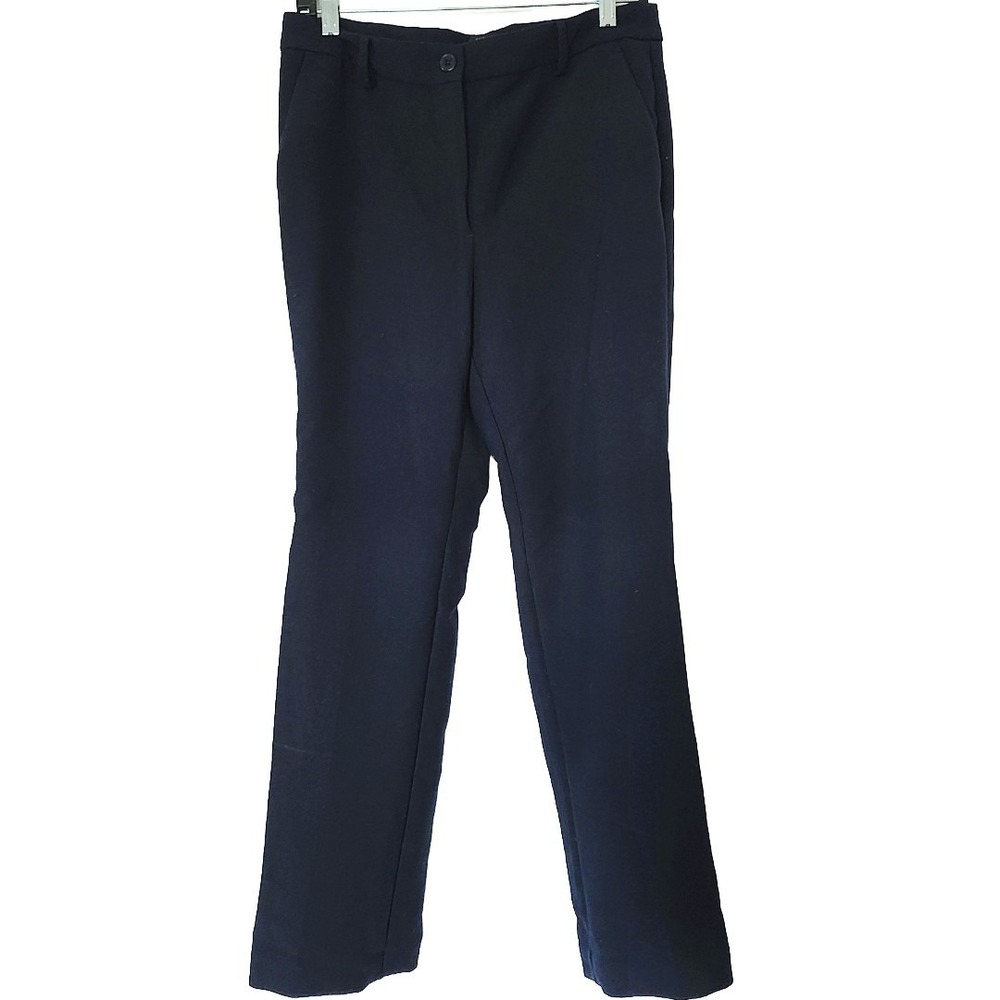 Talbots Womens Raleigh Dress Pants Womens Size 6 Navy Blue Office Work Career